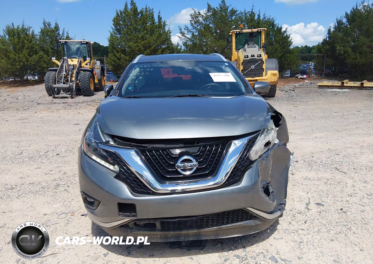 2018 Nissan Murano Sl VIN:5N1AZ2MG8JN125034 - 12