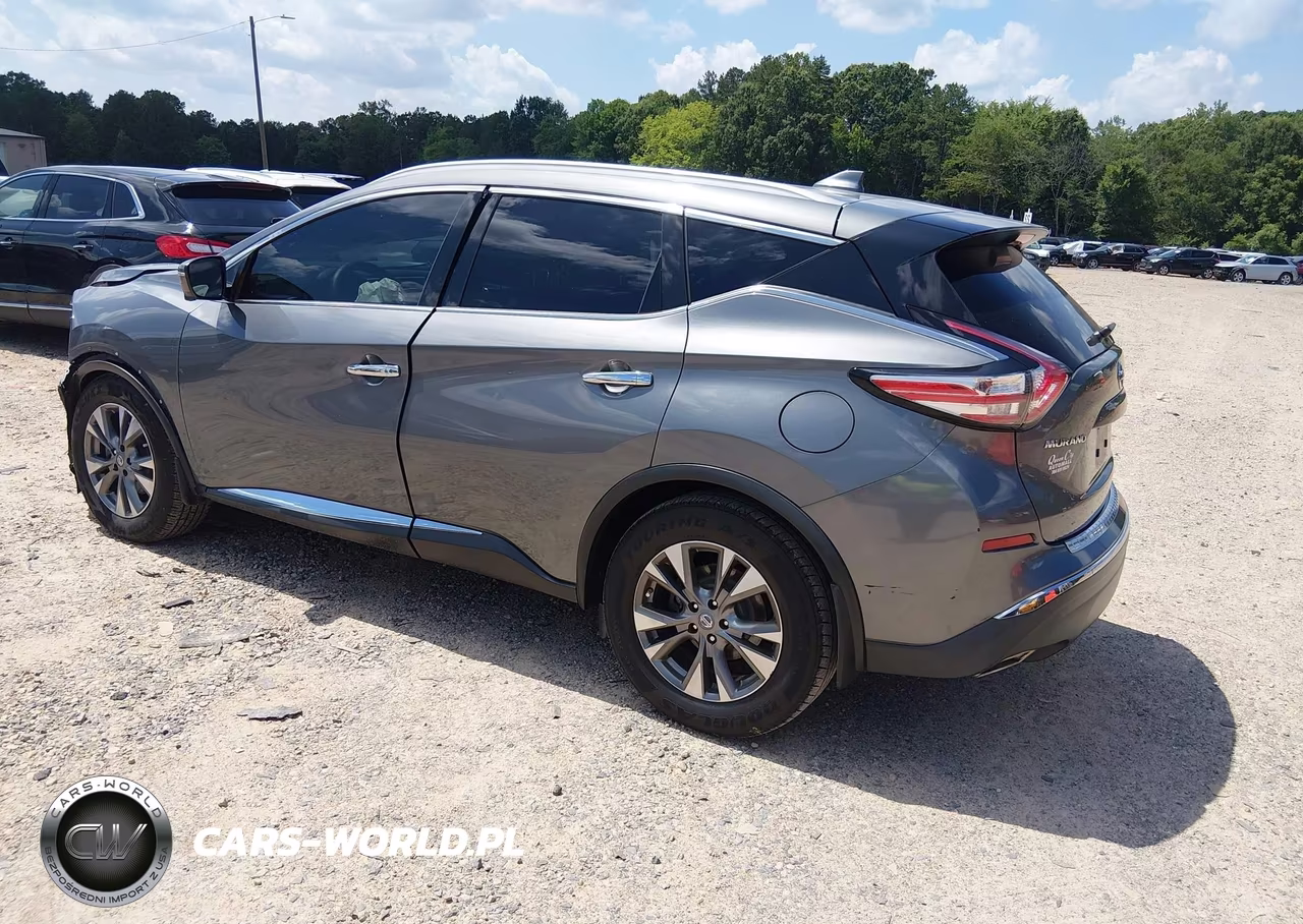 2018 Nissan Murano Sl VIN:5N1AZ2MG8JN125034 - 3