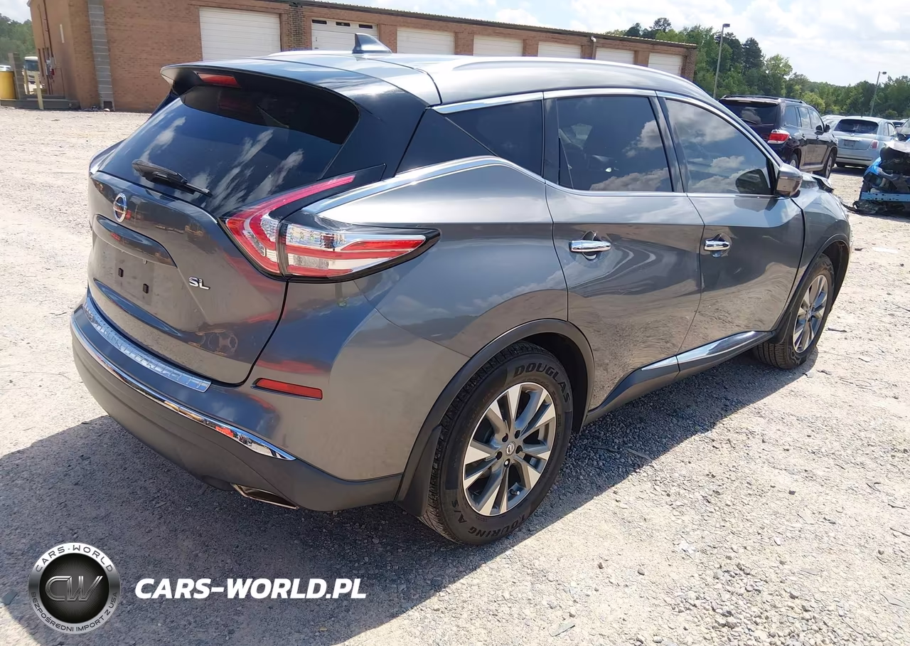 2018 Nissan Murano Sl VIN:5N1AZ2MG8JN125034 - 4