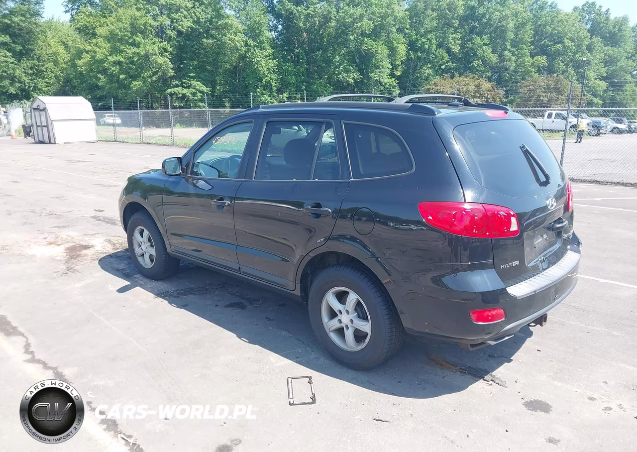 2007 Hyundai Santa Fe Gls VIN:5NMSG73DX7H106414 - 3