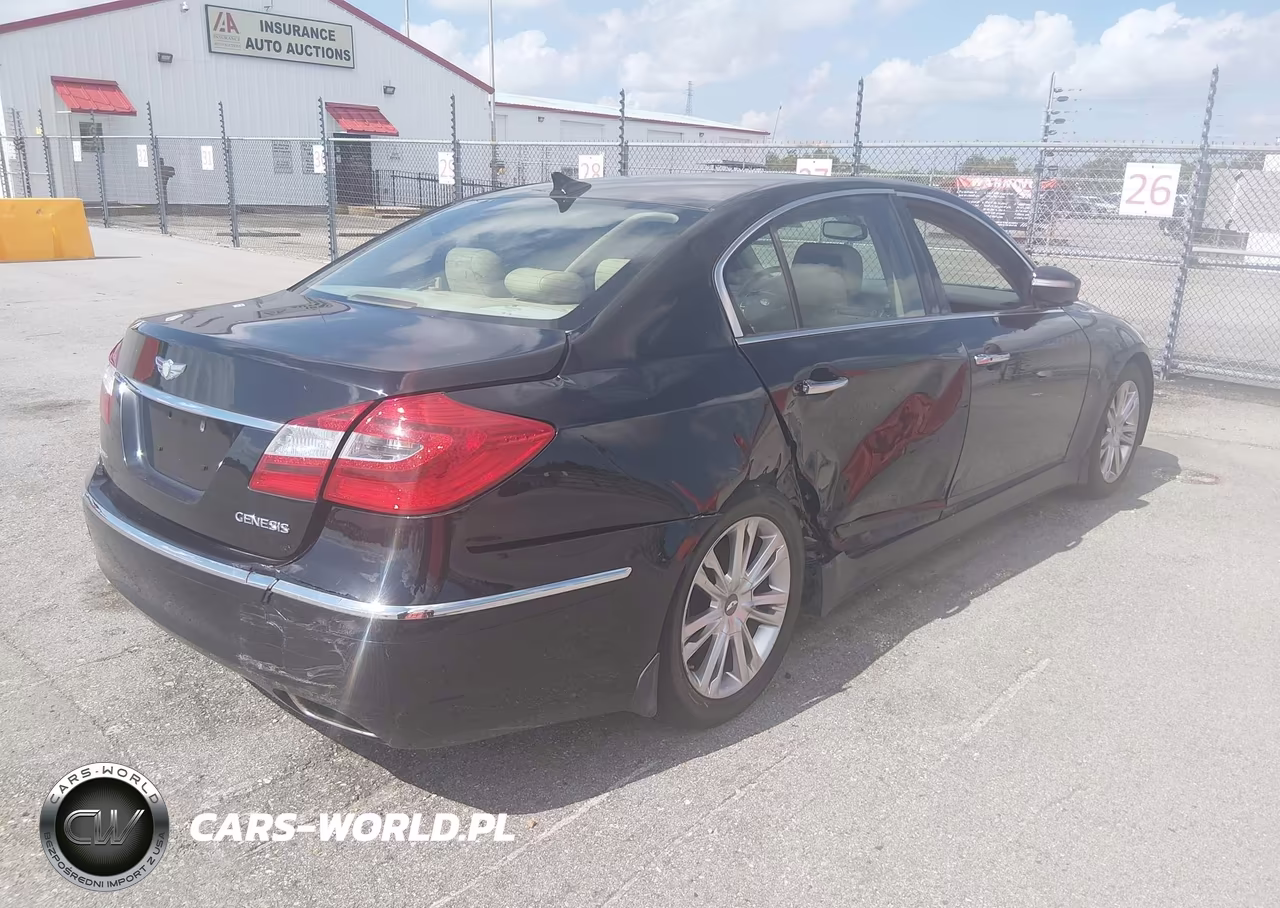 2014 Hyundai Genesis 3.8L VIN:KMHGC4DD0EU259626 - 4