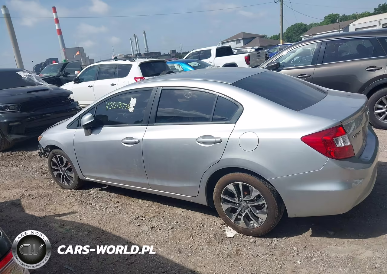 2012 Honda Civic Ex VIN:19XFB2F80CE020757 - 13