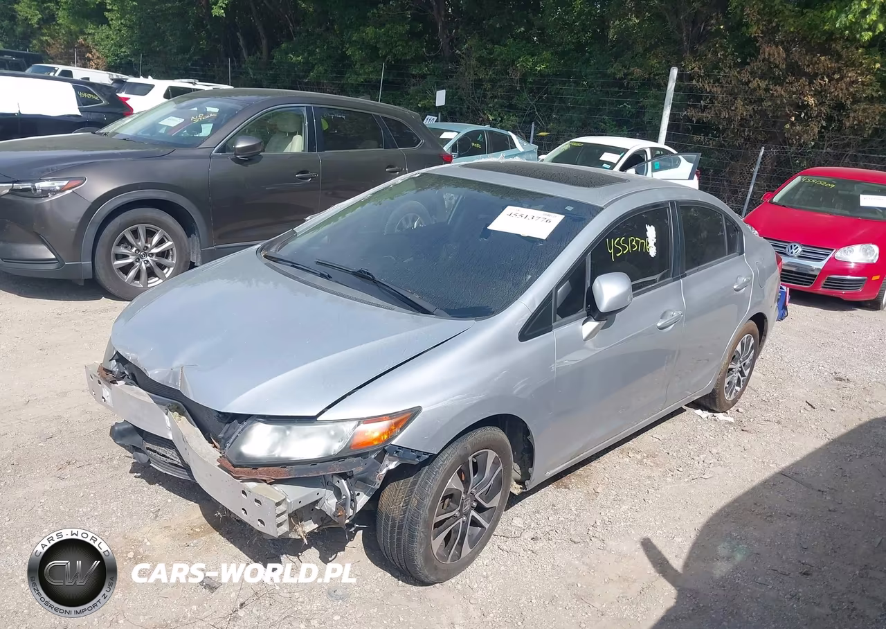 2012 Honda Civic Ex VIN:19XFB2F80CE020757 - 2