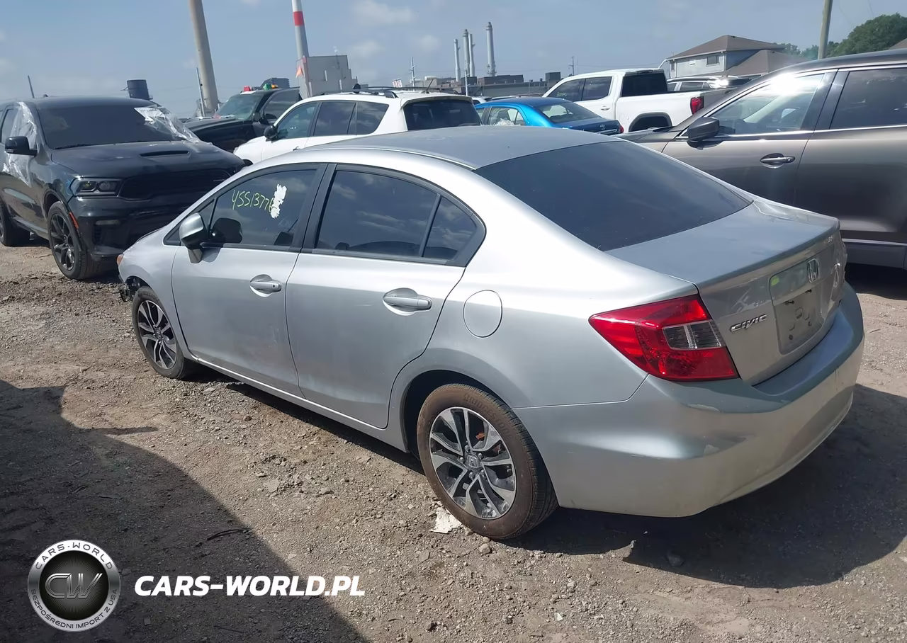 2012 Honda Civic Ex VIN:19XFB2F80CE020757 - 3