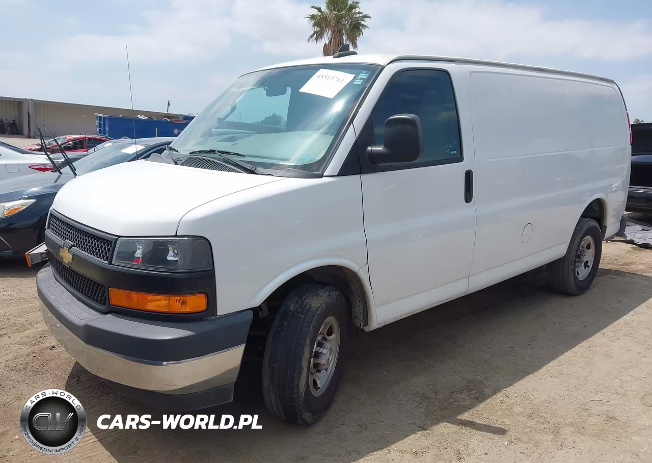 2023 Chevrolet Express Cargo Rwd 2500 Regular Wheelbase Wt VIN:1GCWGAFP4P1116368 - 2