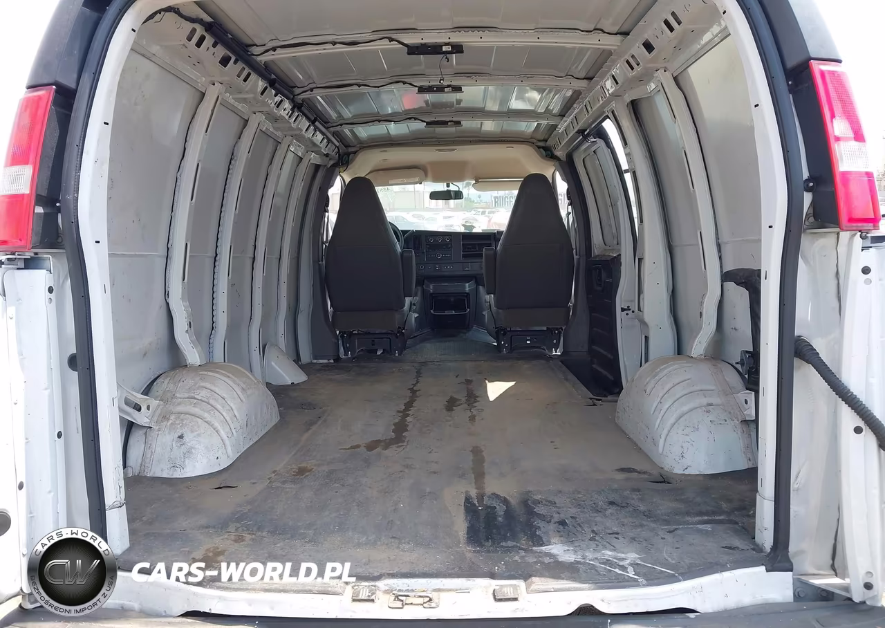 2023 Chevrolet Express Cargo Rwd 2500 Regular Wheelbase Wt VIN:1GCWGAFP4P1116368 - 8