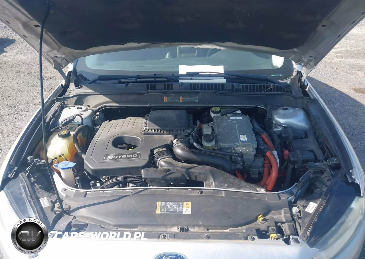 2014 Ford Fusion Hybrid Titanium VIN:3FA6P0RU4ER206253 - 10