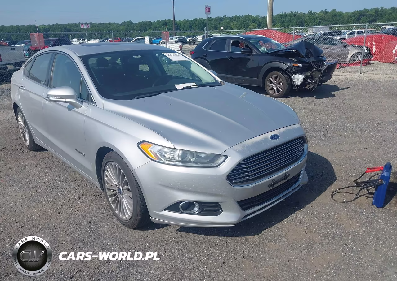 2014 Ford Fusion Hybrid Titanium VIN:3FA6P0RU4ER206253 - 6