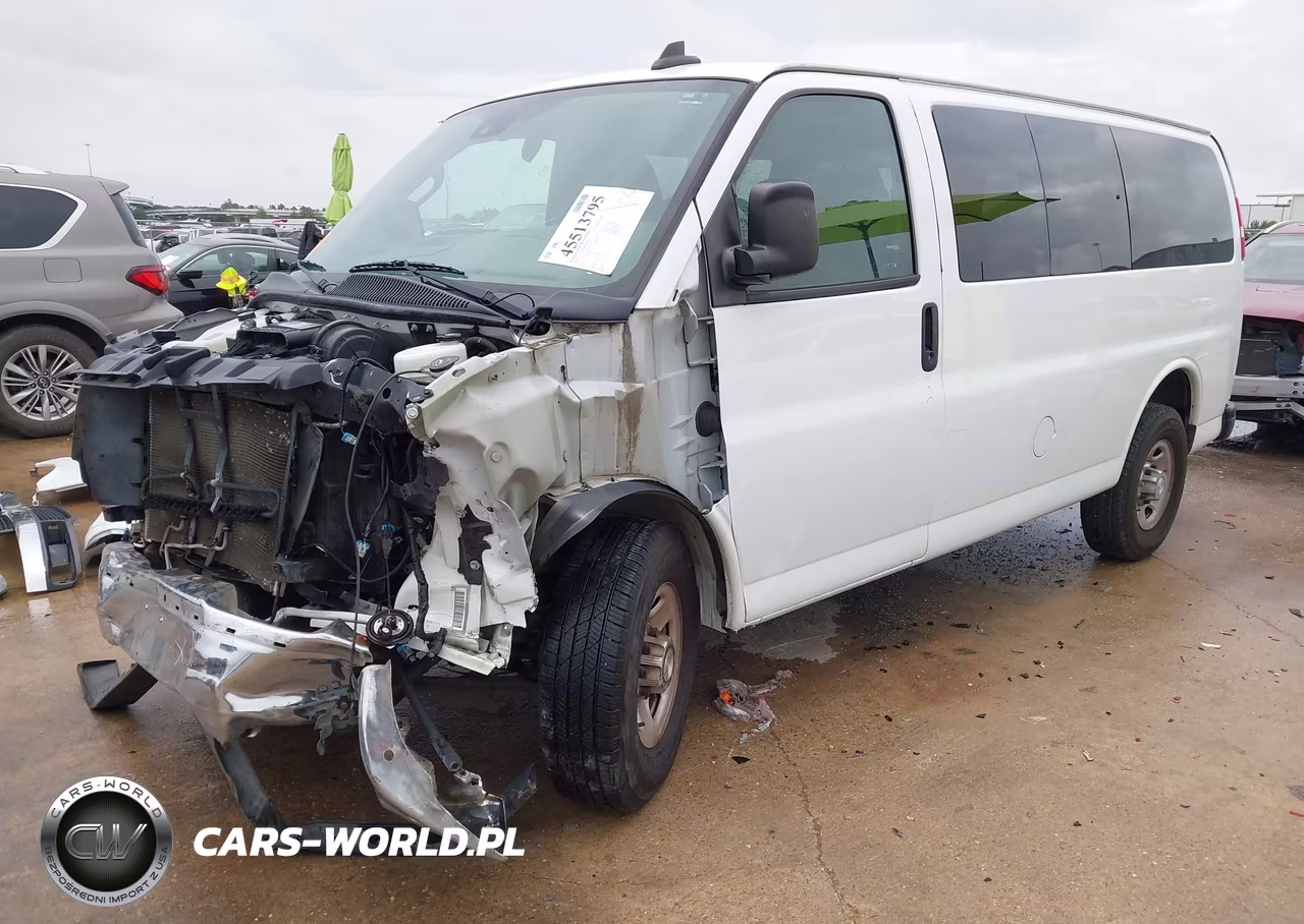 2019 Chevrolet Express 2500 Lt VIN:1GAWGFFG9K1193509 - 2