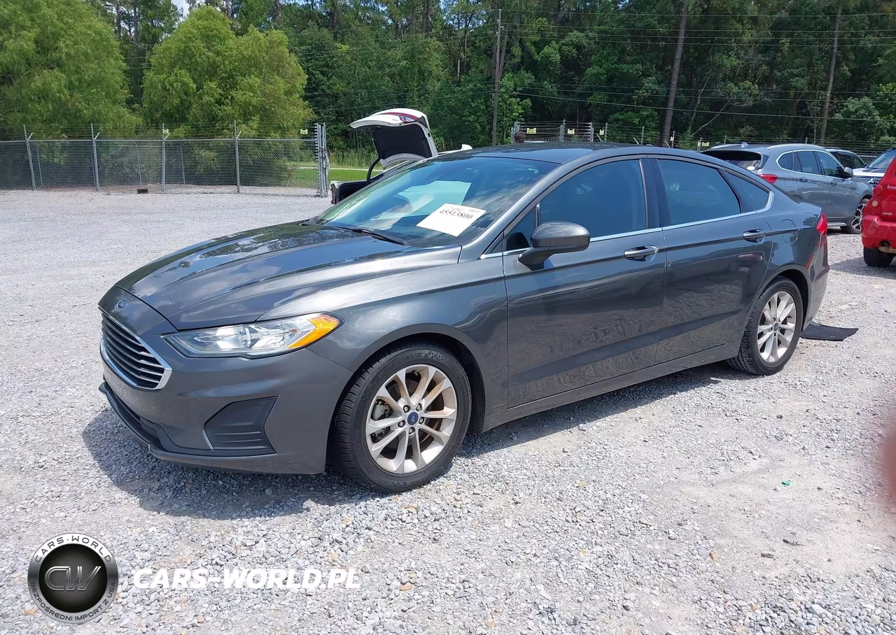 2019 Ford Fusion Se VIN:3FA6P0HD6KR160857 - 2