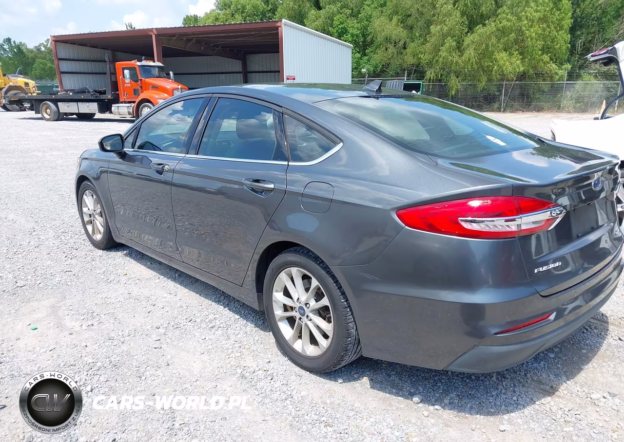 2019 Ford Fusion Se VIN:3FA6P0HD6KR160857 - 3