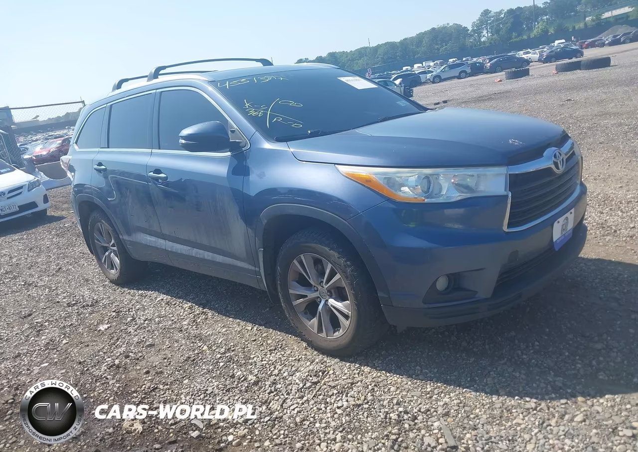 2014 Toyota Highlander Xle V6