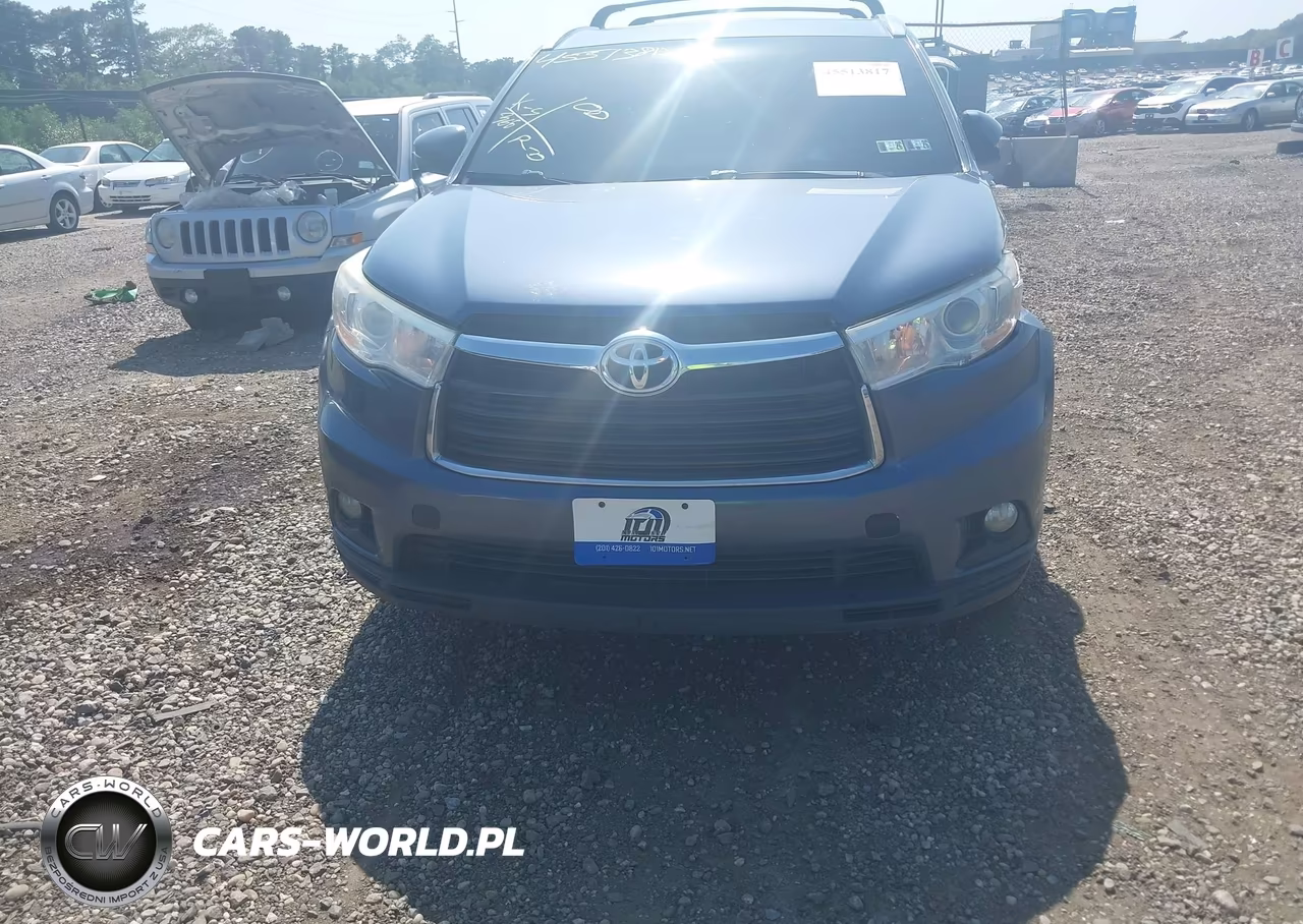 2014 Toyota Highlander Xle V6 VIN:5TDJKRFH8ES040881 - 12