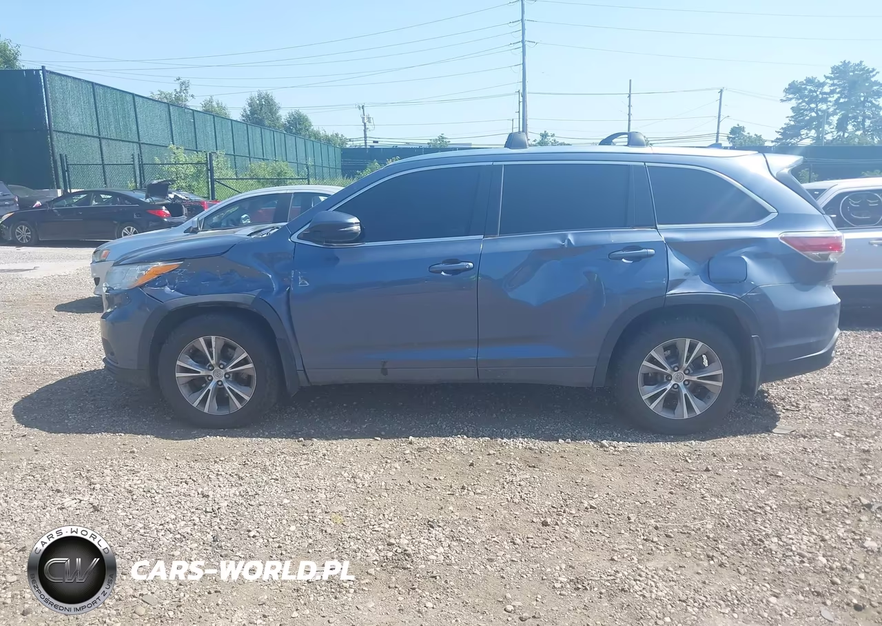 2014 Toyota Highlander Xle V6 VIN:5TDJKRFH8ES040881 - 14