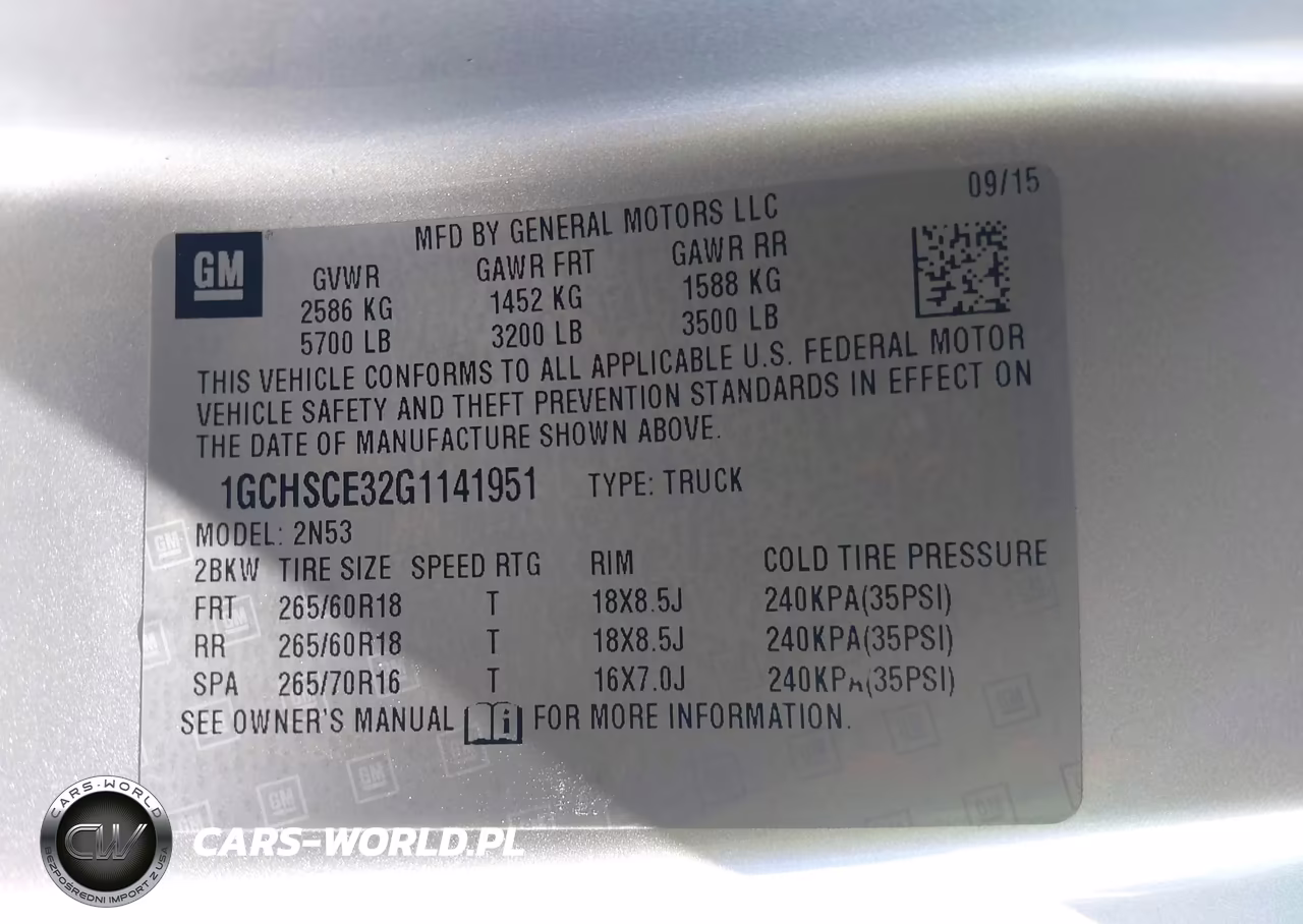 2016 Chevrolet Colorado 2Wd Lt VIN:1GCHSCE32G1141951 - 9