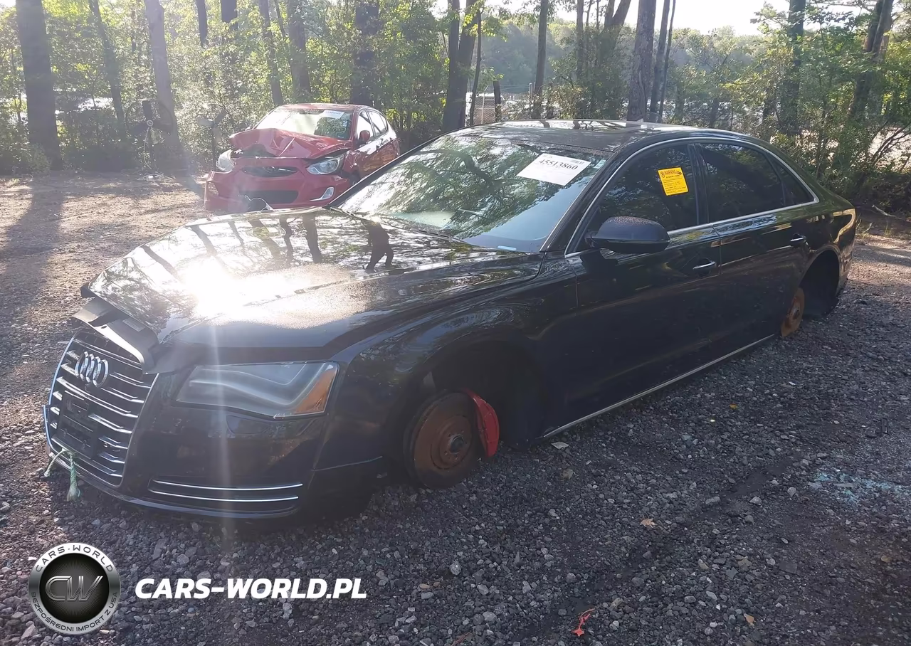 2013 Audi A8 L 4.0T VIN:WAUR2AFD2DN019544 - 2