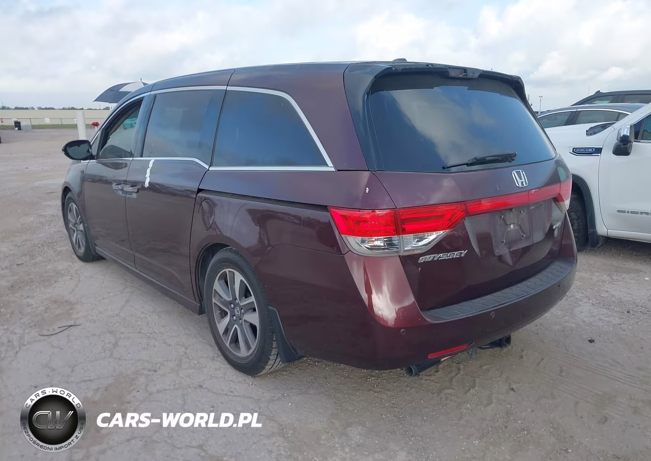 2014 Honda Odyssey Touring-Touring Elite VIN:5FNRL5H97EB026859 - 3