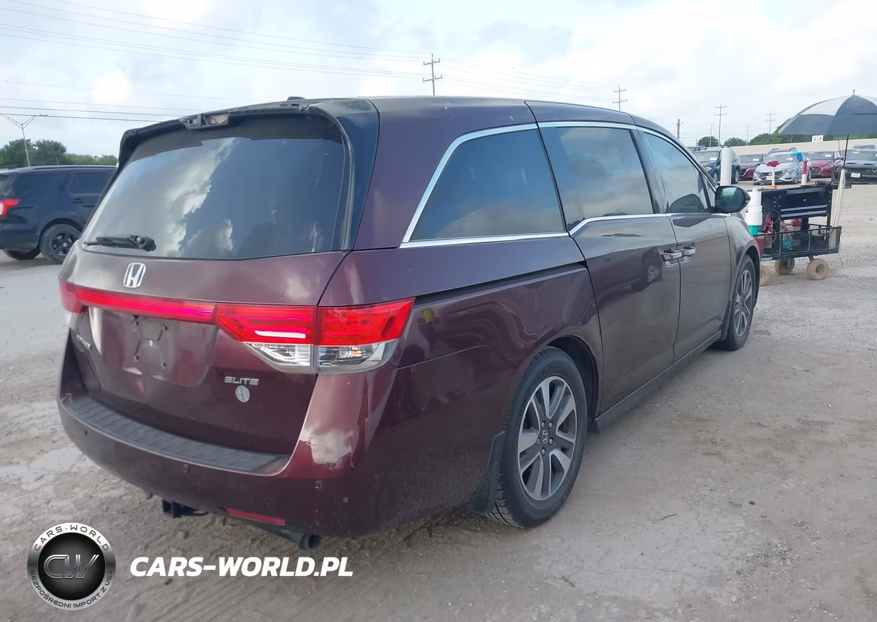 2014 Honda Odyssey Touring-Touring Elite VIN:5FNRL5H97EB026859 - 4