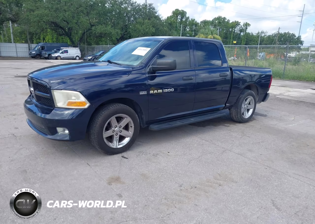 2012 Ram 1500 Express VIN:1C6RD6KT0CS332462 - 2