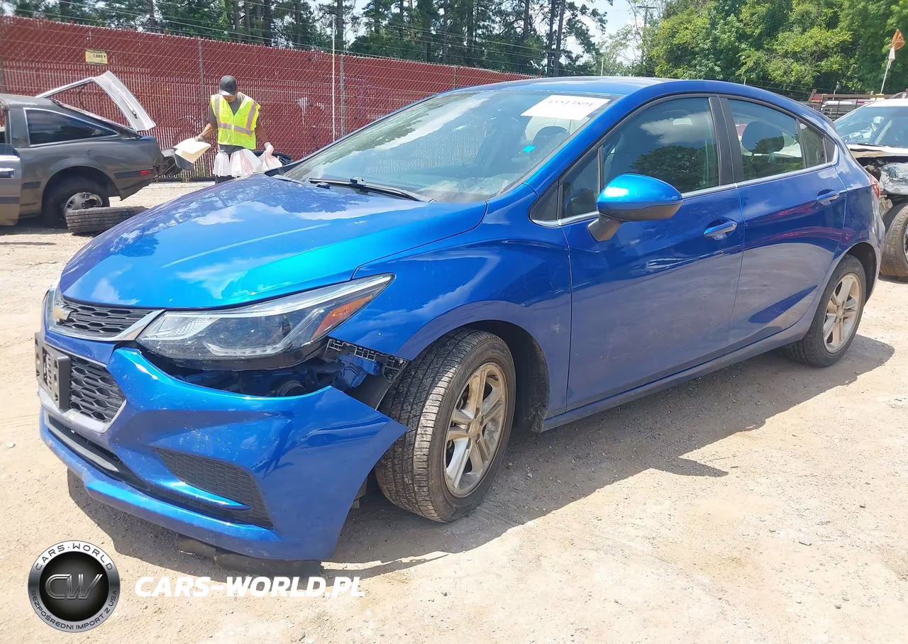 2017 Chevrolet Cruze Lt Auto VIN:3G1BE6SM9HS588278 - 2