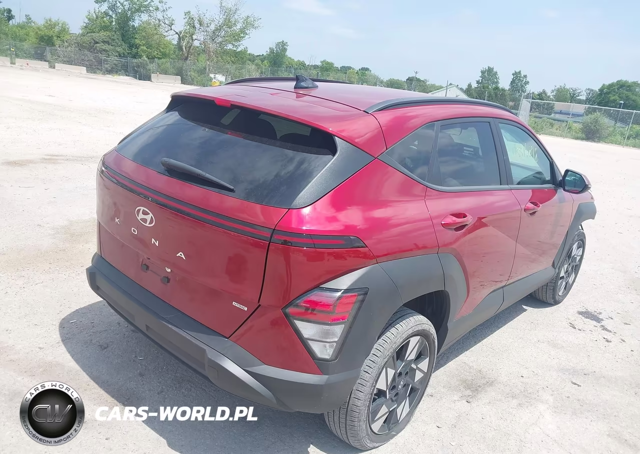 2025 Hyundai Kona Sel VIN:KM8HBCAB2SU338182 - 4