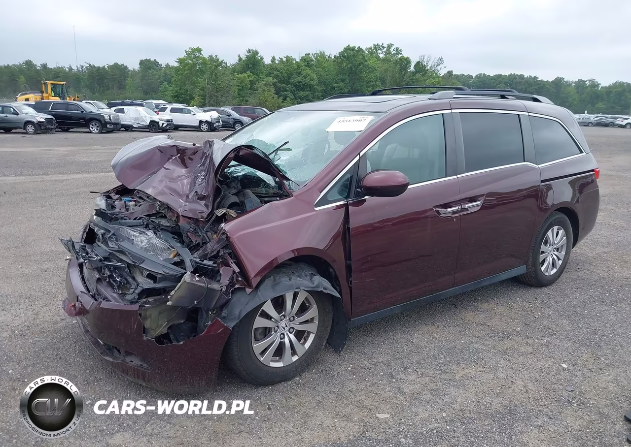 2014 Honda Odyssey Ex-L VIN:5FNRL5H65EB030642 - 2
