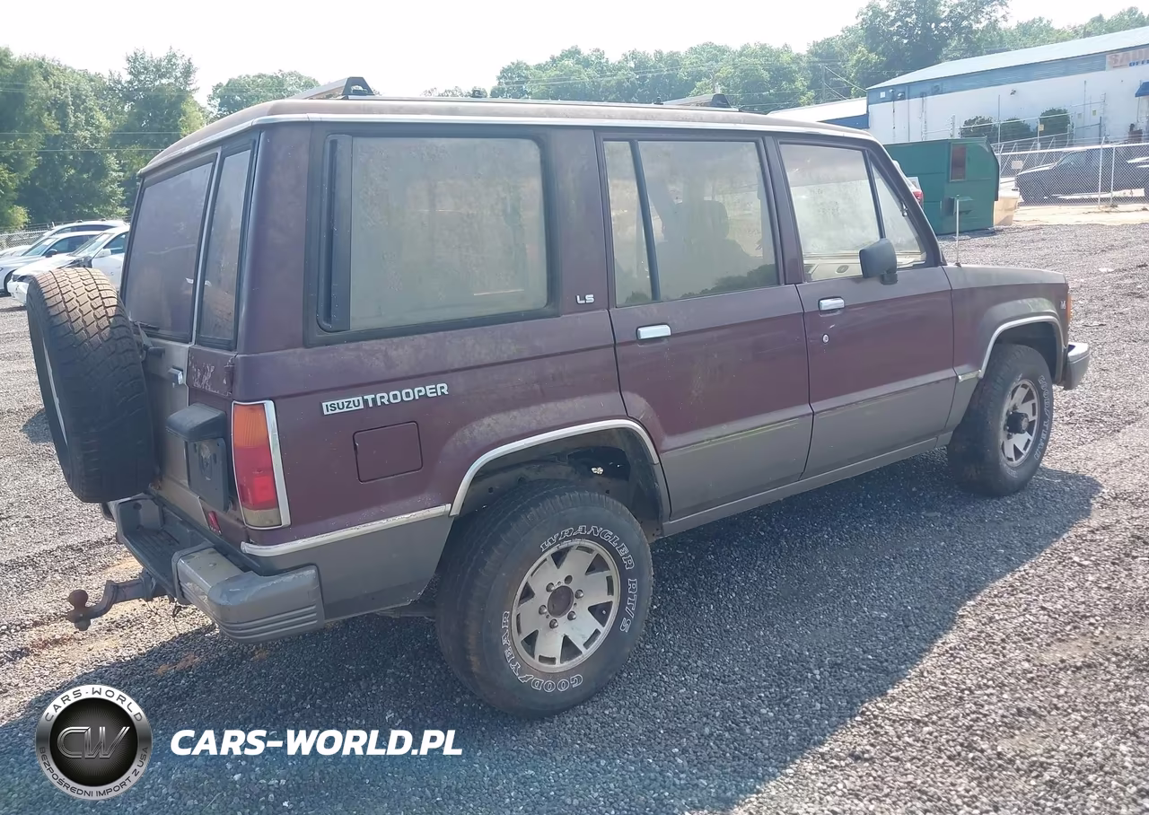 1991 Isuzu Trooper VIN:JACCH58R9M7908142 - 4