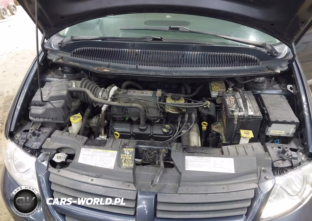 2007 Dodge Caravan Sxt VIN:1D4GP45R27B154090 - 10