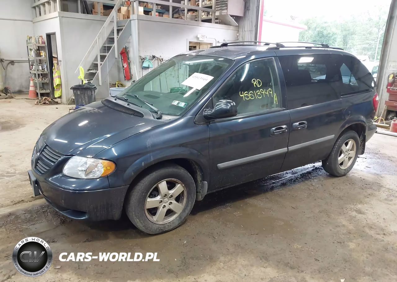 2007 Dodge Caravan Sxt VIN:1D4GP45R27B154090 - 2