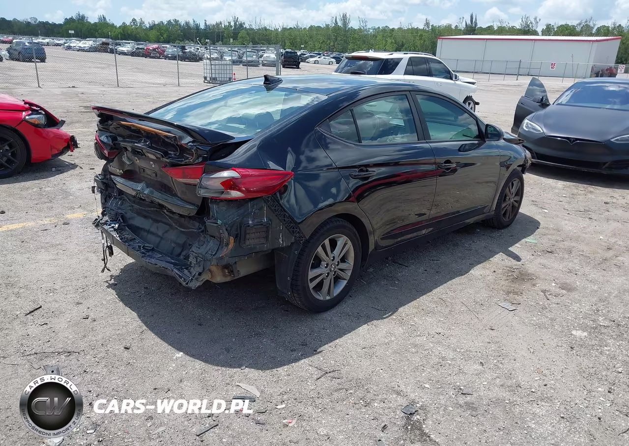 2017 Hyundai Elantra Value Edition VIN:KMHD84LF5HU248116 - 4
