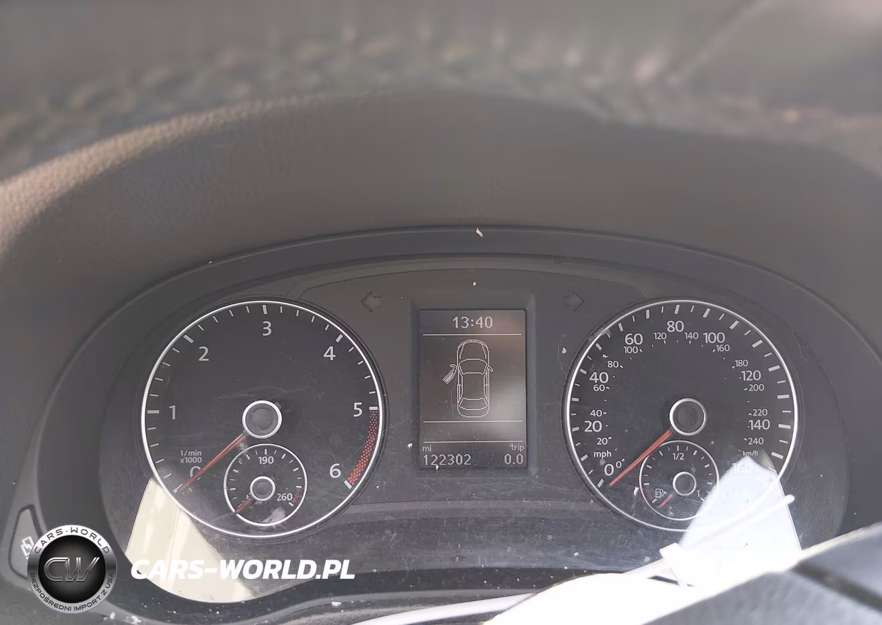 2014 Volkswagen Passat 2.0L Tdi Se VIN:1VWBN7A33EC035016 - 7