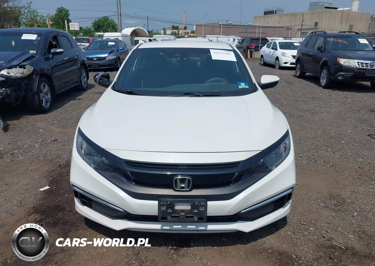 2019 Honda Civic Lx VIN:2HGFC4B63KH310475 - 12