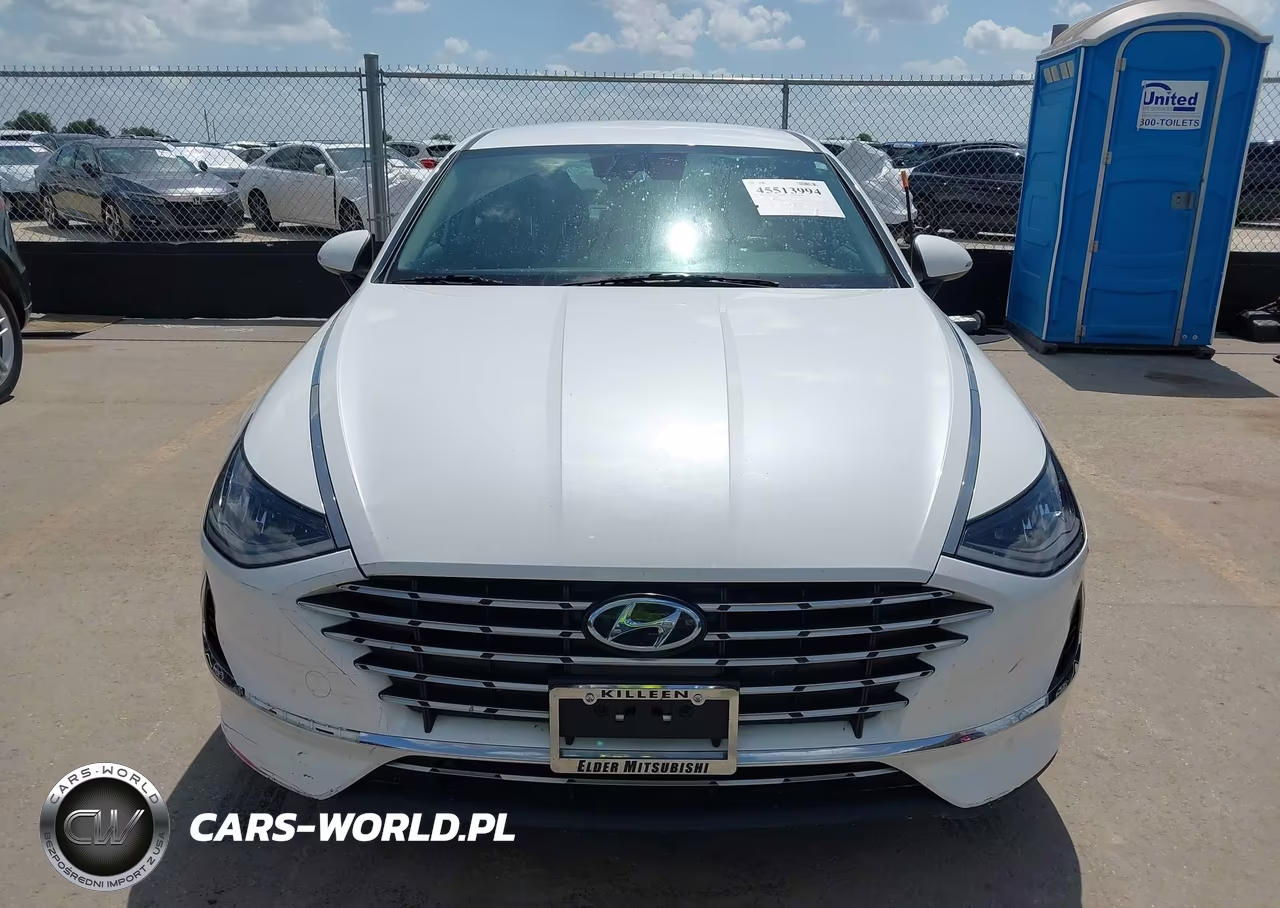 2021 Hyundai Sonata Blue VIN:KMHL24JJ1MA021702 - 12