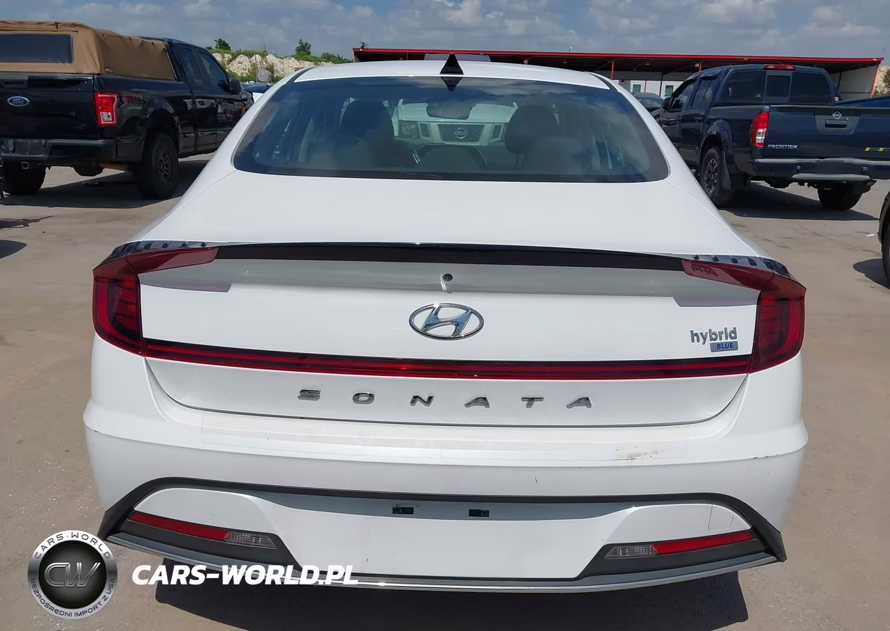 2021 Hyundai Sonata Blue VIN:KMHL24JJ1MA021702 - 16