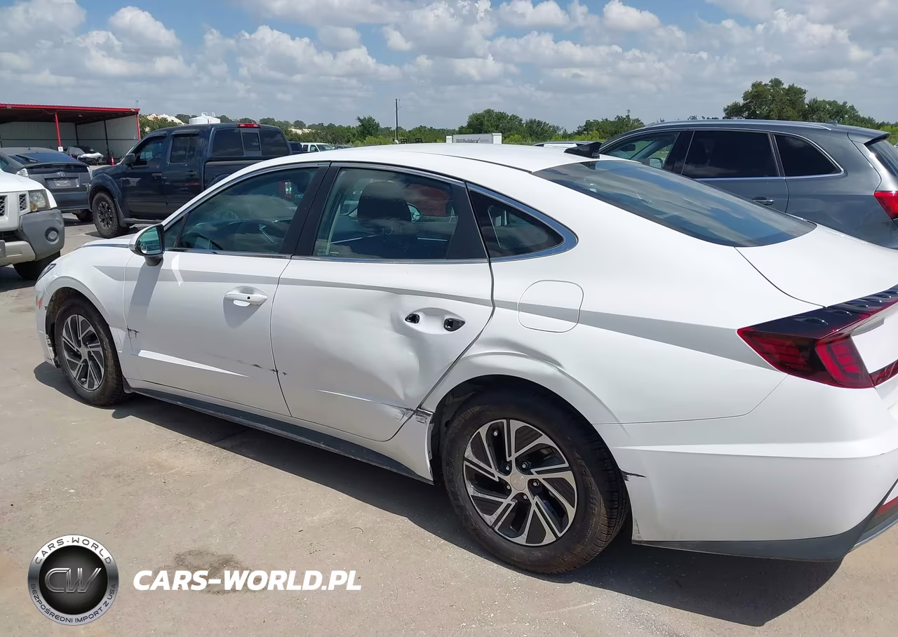 2021 Hyundai Sonata Blue VIN:KMHL24JJ1MA021702 - 17