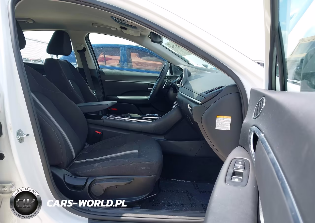 2021 Hyundai Sonata Blue VIN:KMHL24JJ1MA021702 - 5