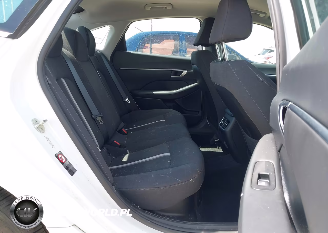 2021 Hyundai Sonata Blue VIN:KMHL24JJ1MA021702 - 8