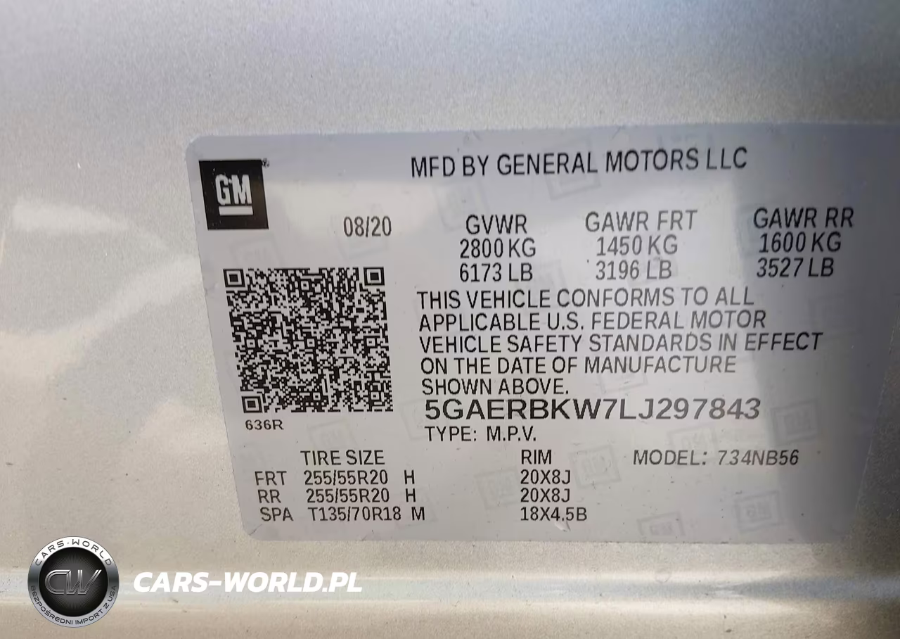 2020 Buick Enclave Fwd Essence VIN:5GAERBKW7LJ297843 - 9