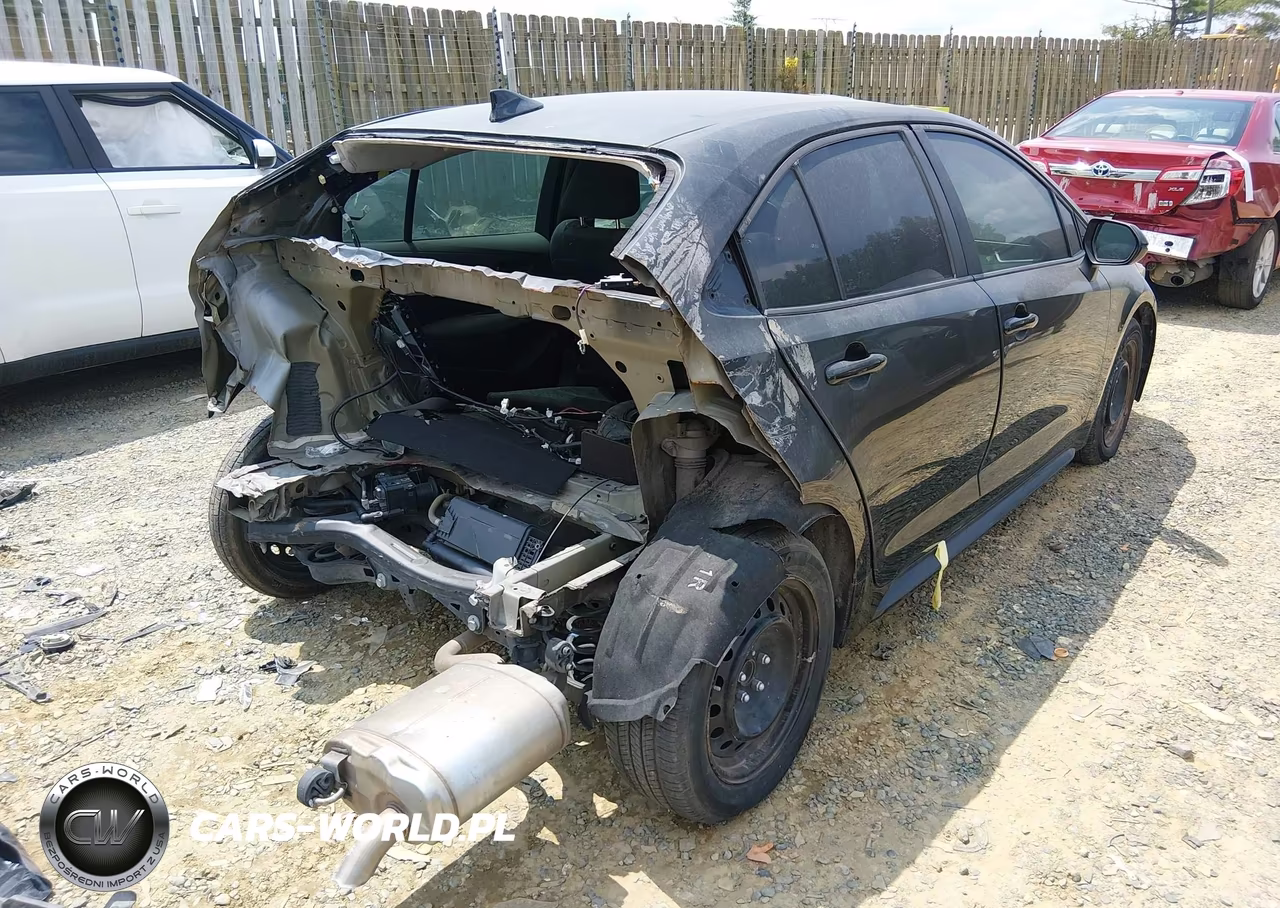 2021 Toyota Corolla Le VIN:5YFEPMAE8MP177703 - 4