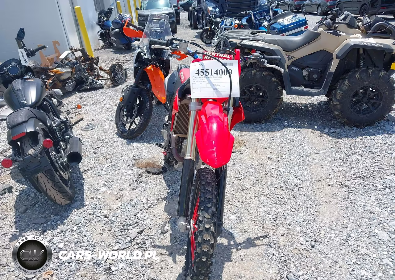 2021 Honda Crf450 Rx VIN:JH2PE1031MK200693 - 5