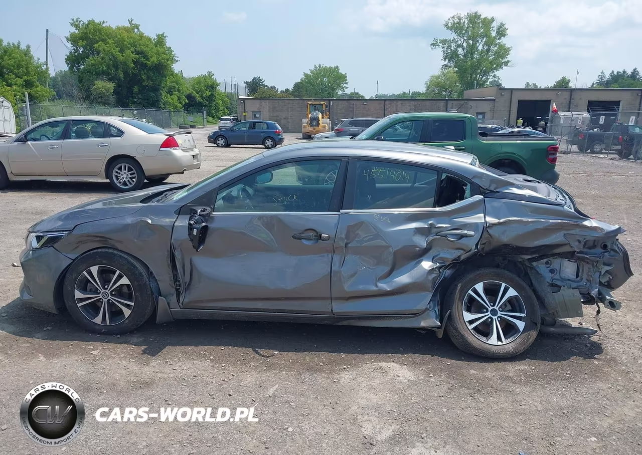 2022 Nissan Sentra Sv Xtronic Cvt VIN:3N1AB8CV2NY214900 - 14
