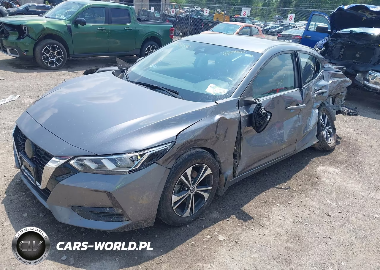 2022 Nissan Sentra Sv Xtronic Cvt VIN:3N1AB8CV2NY214900 - 2