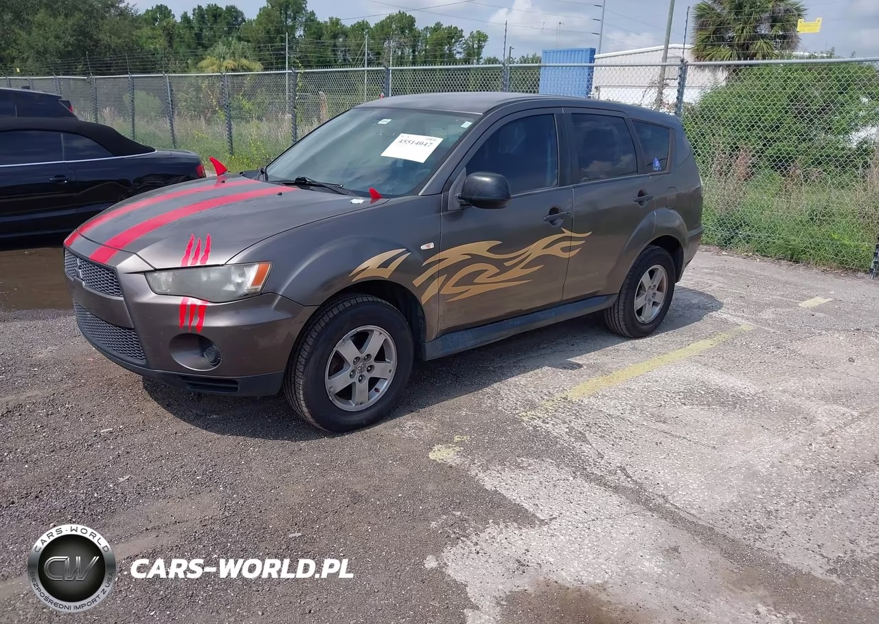 2011 Mitsubishi Outlander Es VIN:JA4AS2AW7BU007725 - 2