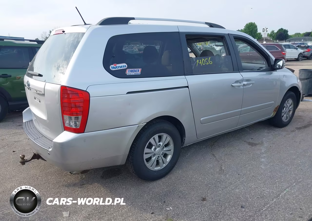2012 Kia Sedona Lx VIN:KNDMG4C7XC6431508 - 4
