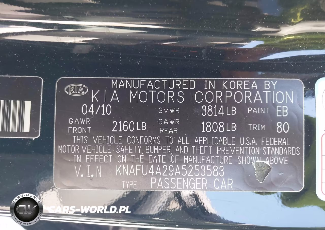 2010 Kia Forte Ex VIN:KNAFU4A29A5253583 - 9