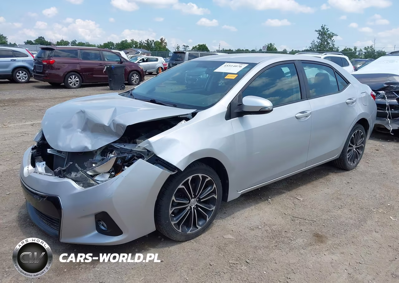 2016 Toyota Corolla S Plus VIN:2T1BURHEXGC642534 - 2