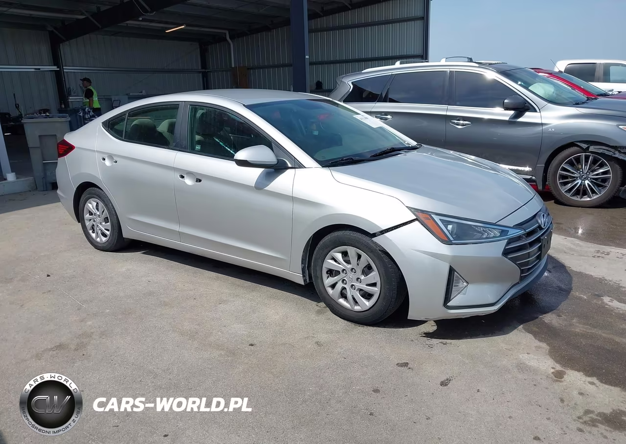 2019 Hyundai Elantra Se VIN:5NPD74LFXKH446165 - 1