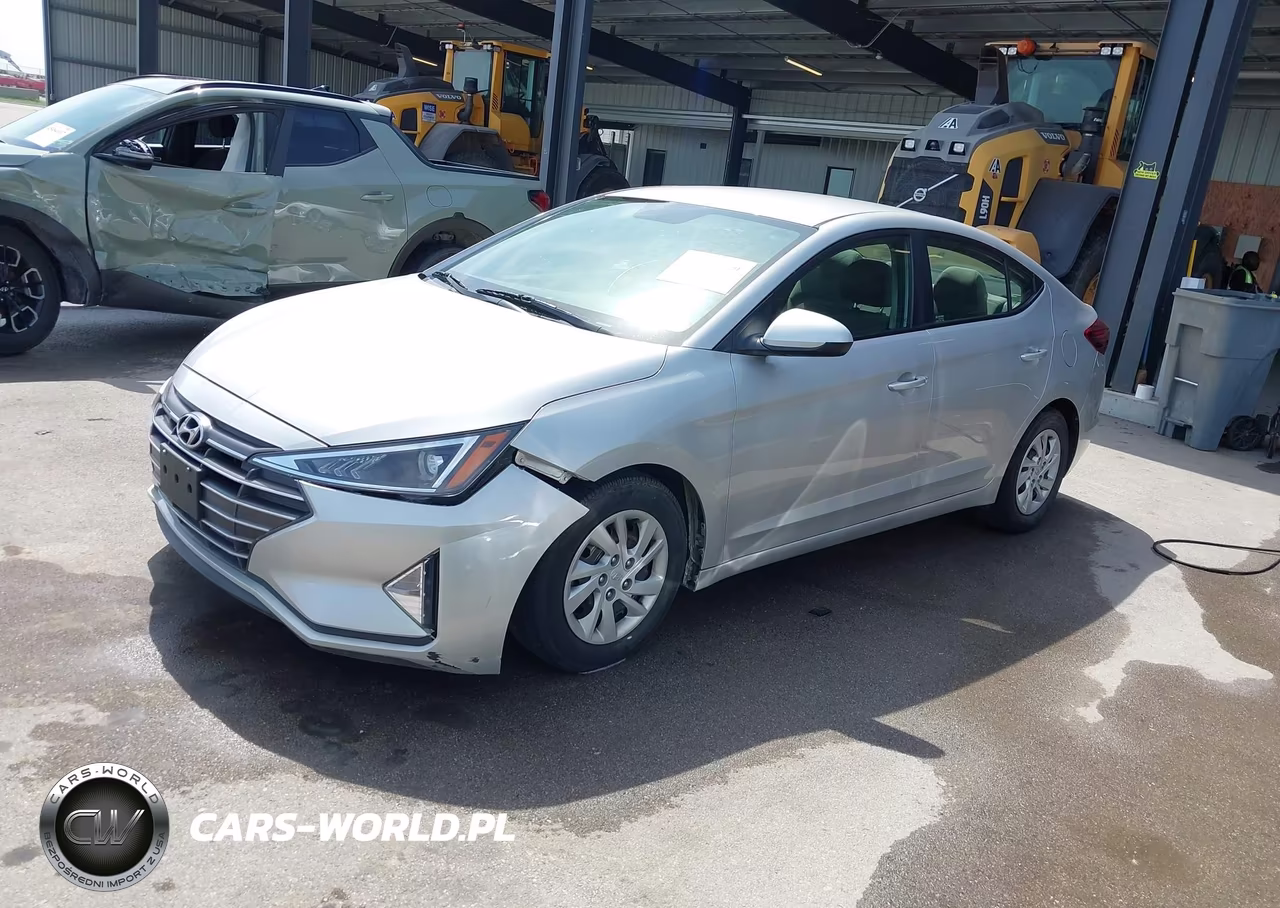 2019 Hyundai Elantra Se VIN:5NPD74LFXKH446165 - 2