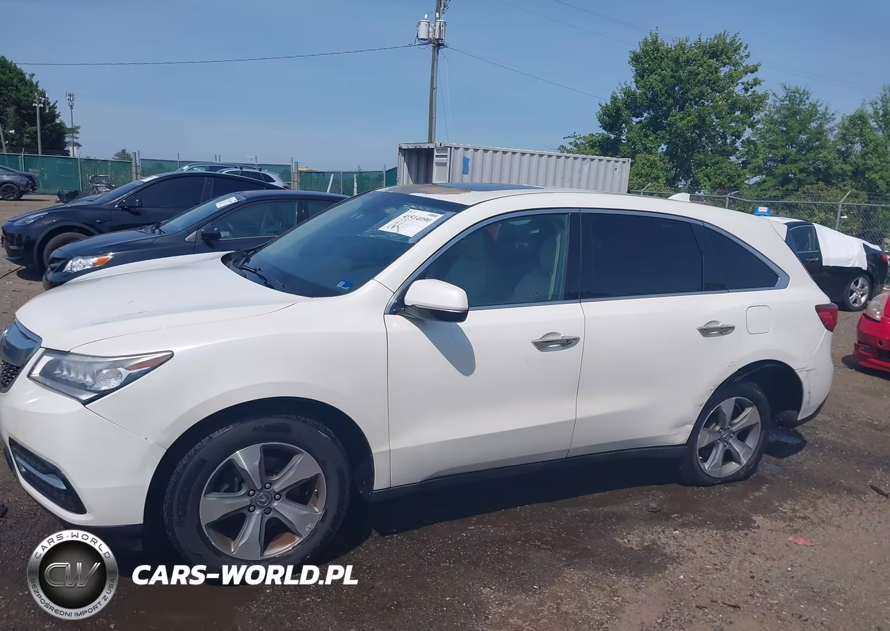 2015 Acura Mdx VIN:5FRYD4H26FB033016 - 14