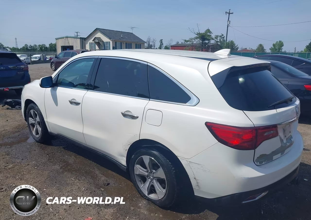 2015 Acura Mdx VIN:5FRYD4H26FB033016 - 3